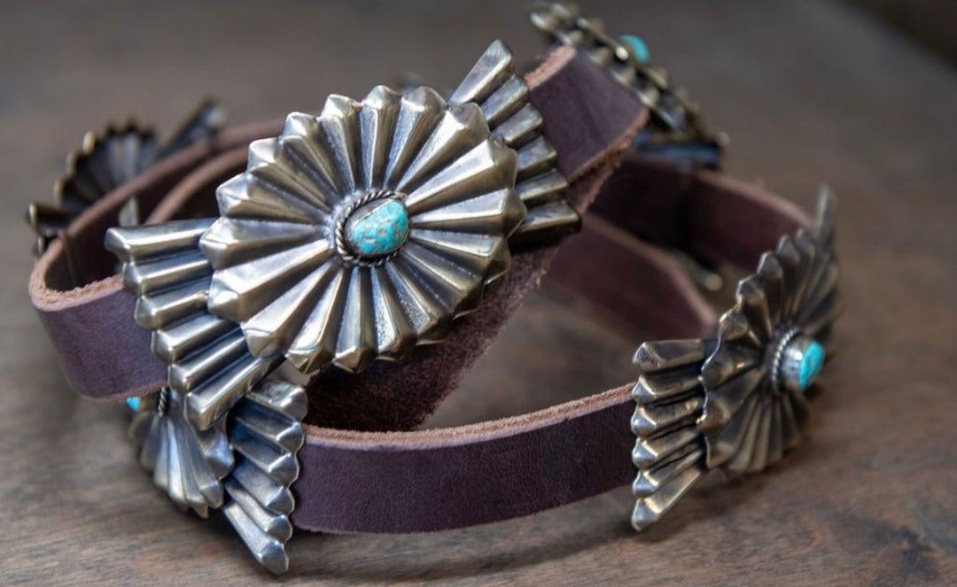 Sunburst Concho Belt