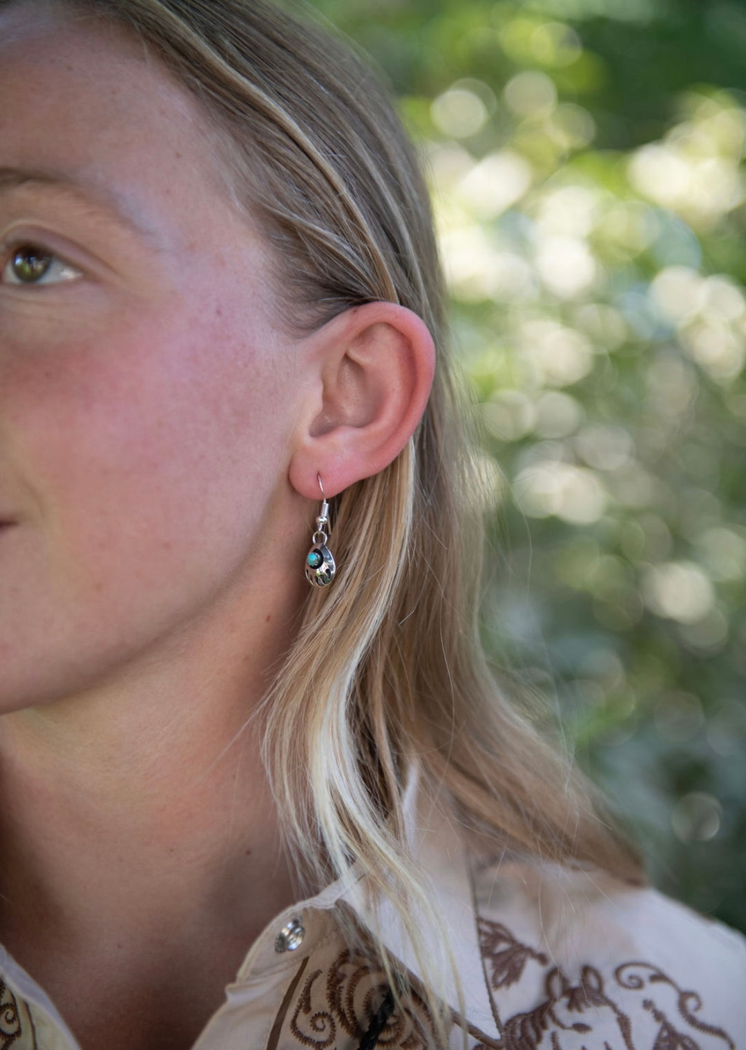 Bear Print Earrings