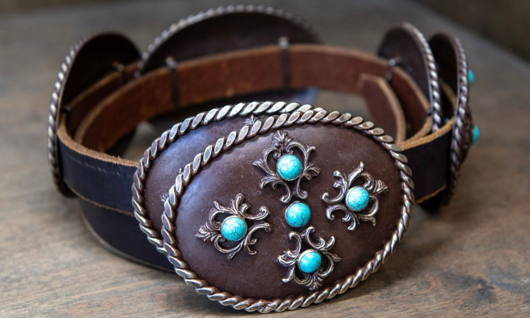 Classy Cowgirl Concho Belt