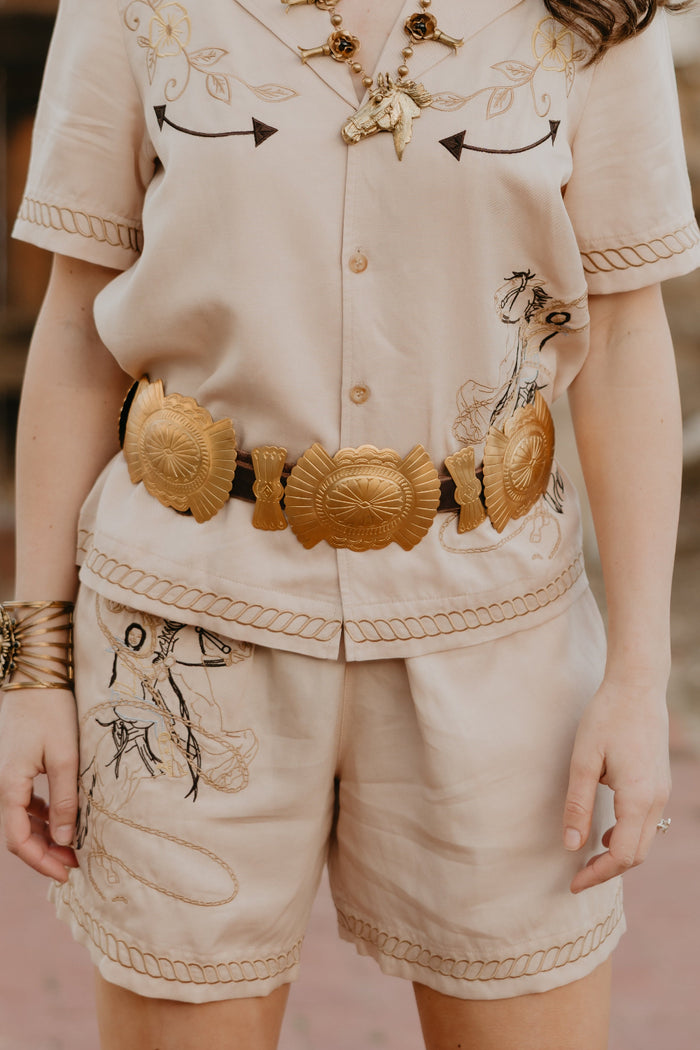 Golden Girls Dream Concho Belt