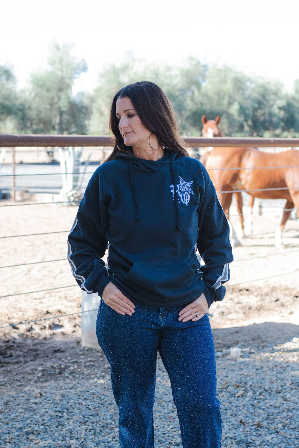 RQ Letterman Hoodie
