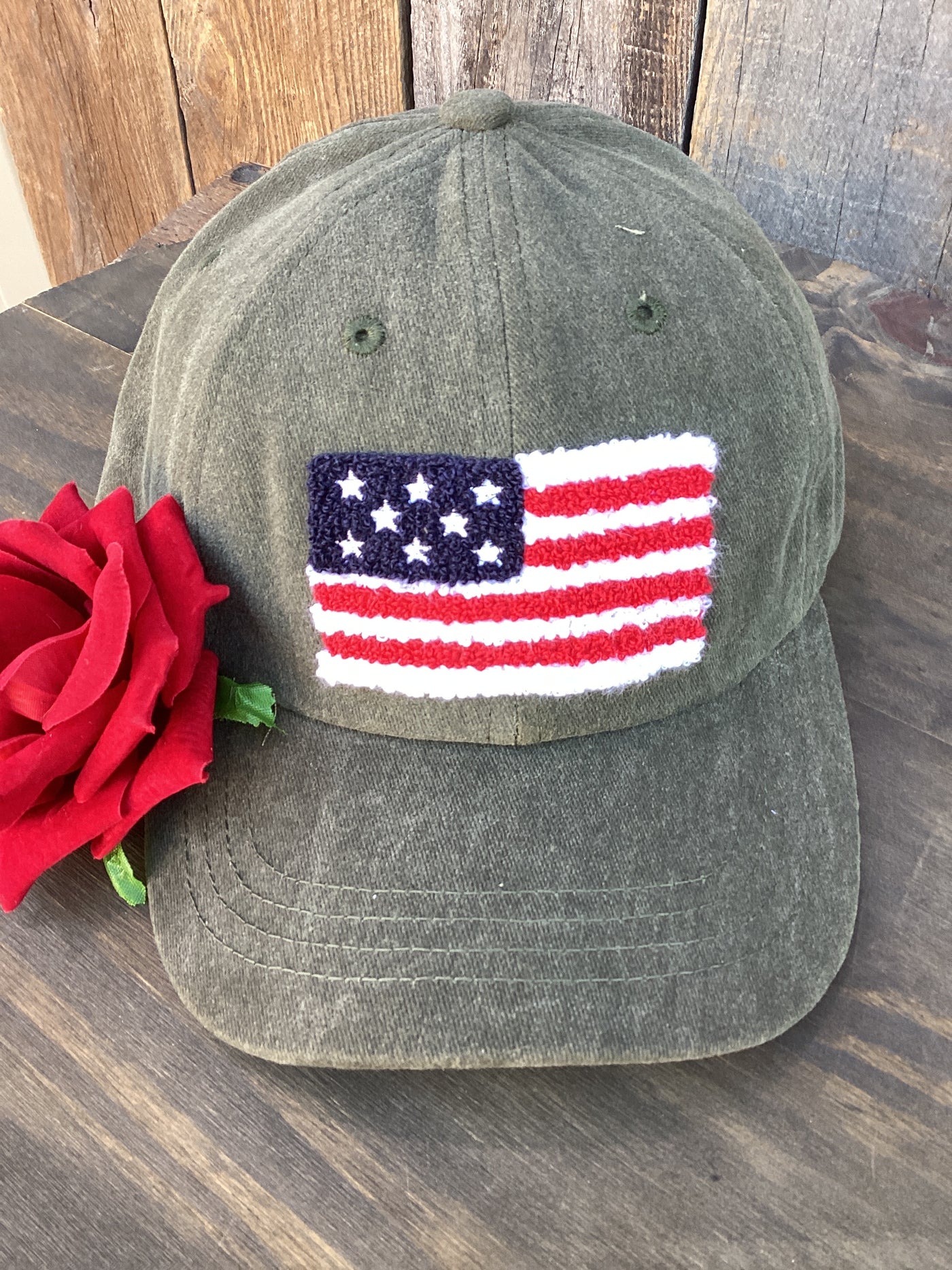 Green Flag Cap