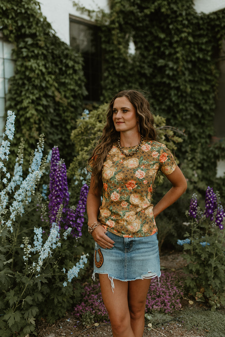 Golden Rose Tee