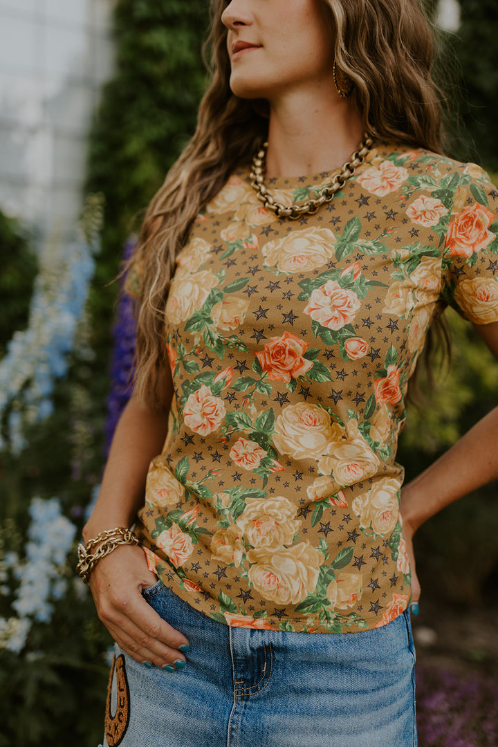 Golden Rose Tee