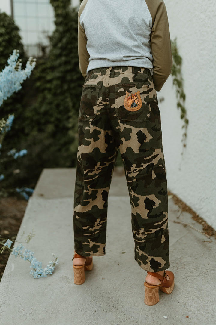 Horse Girl Camo Pant