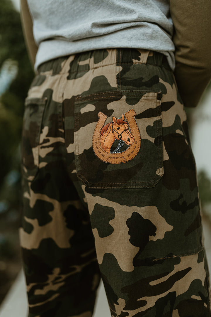 Horse Girl Camo Pant