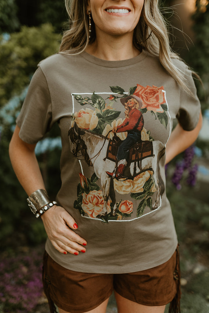 Cowgirl Spencer Tee