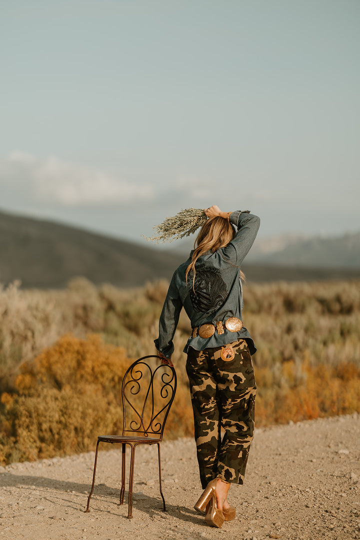 Horse Girl Camo Pant