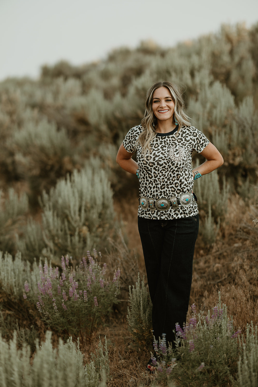Lucky Lizzy Leopard Tee
