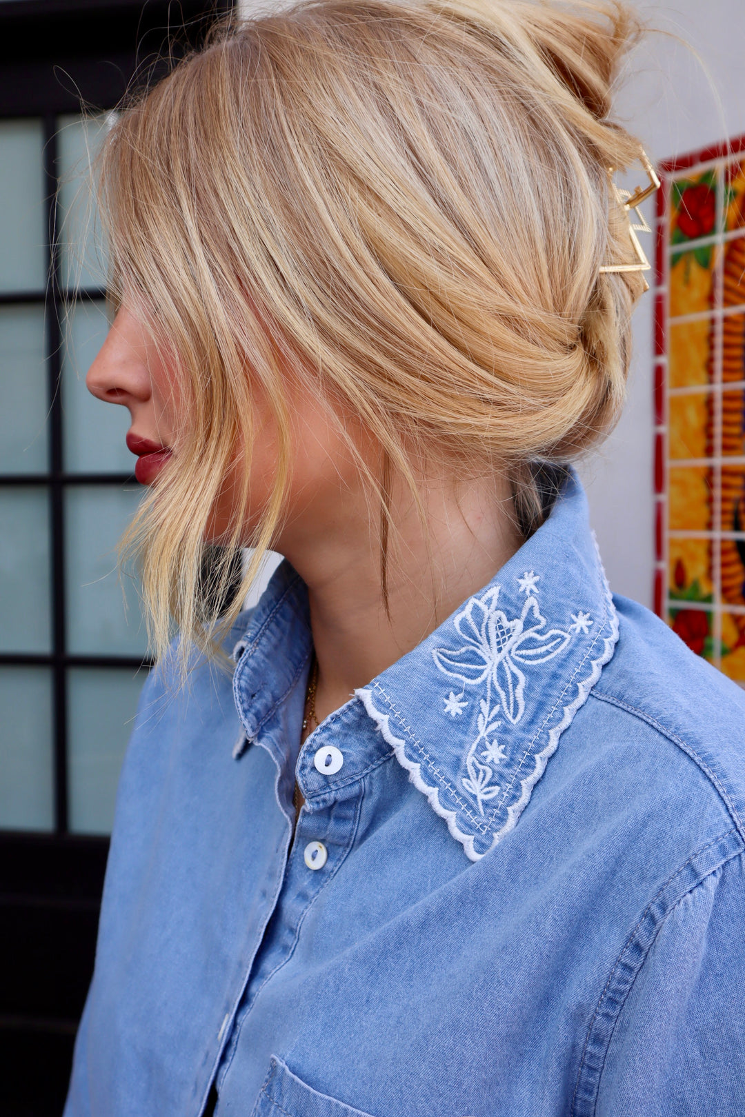 Charmer Button Up