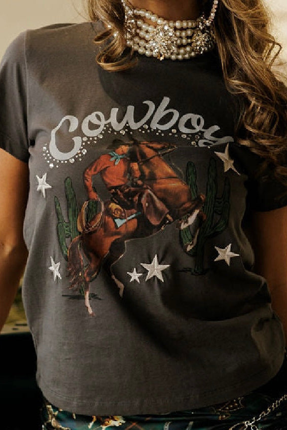 Rhinestone Cowboy Tee