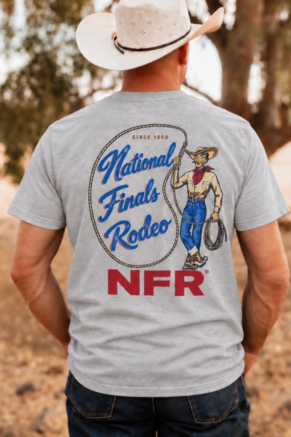 Pre-Order: Vegas Vick Silver NFR Tee
