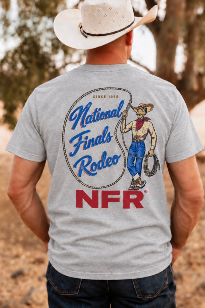 Pre-Order: Vegas Vick Silver NFR Tee