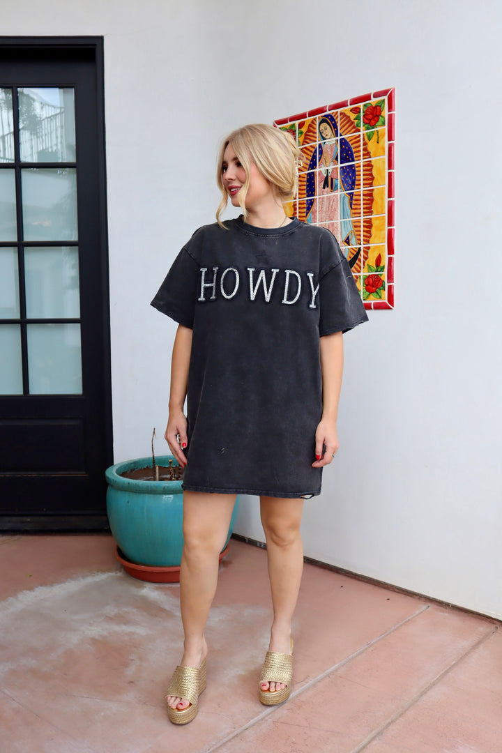 Shimmering Howdy Tee