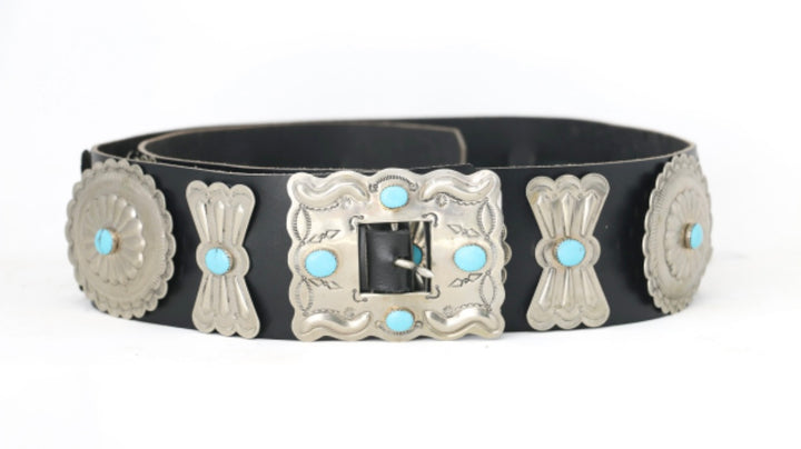 Sterling Skies Concho Belt