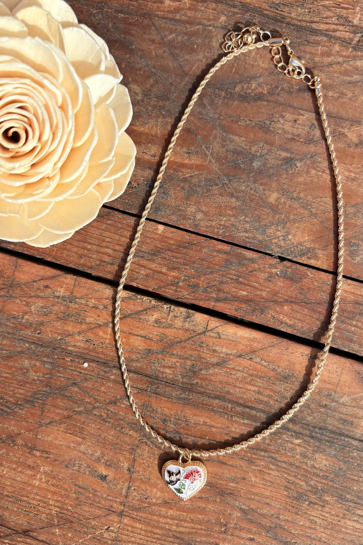 Ivory Bouquet Necklace