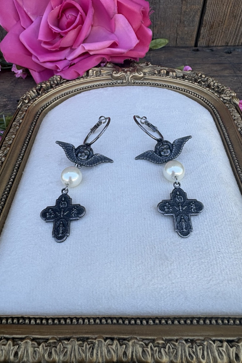 Angels Wear Pearls Earrings