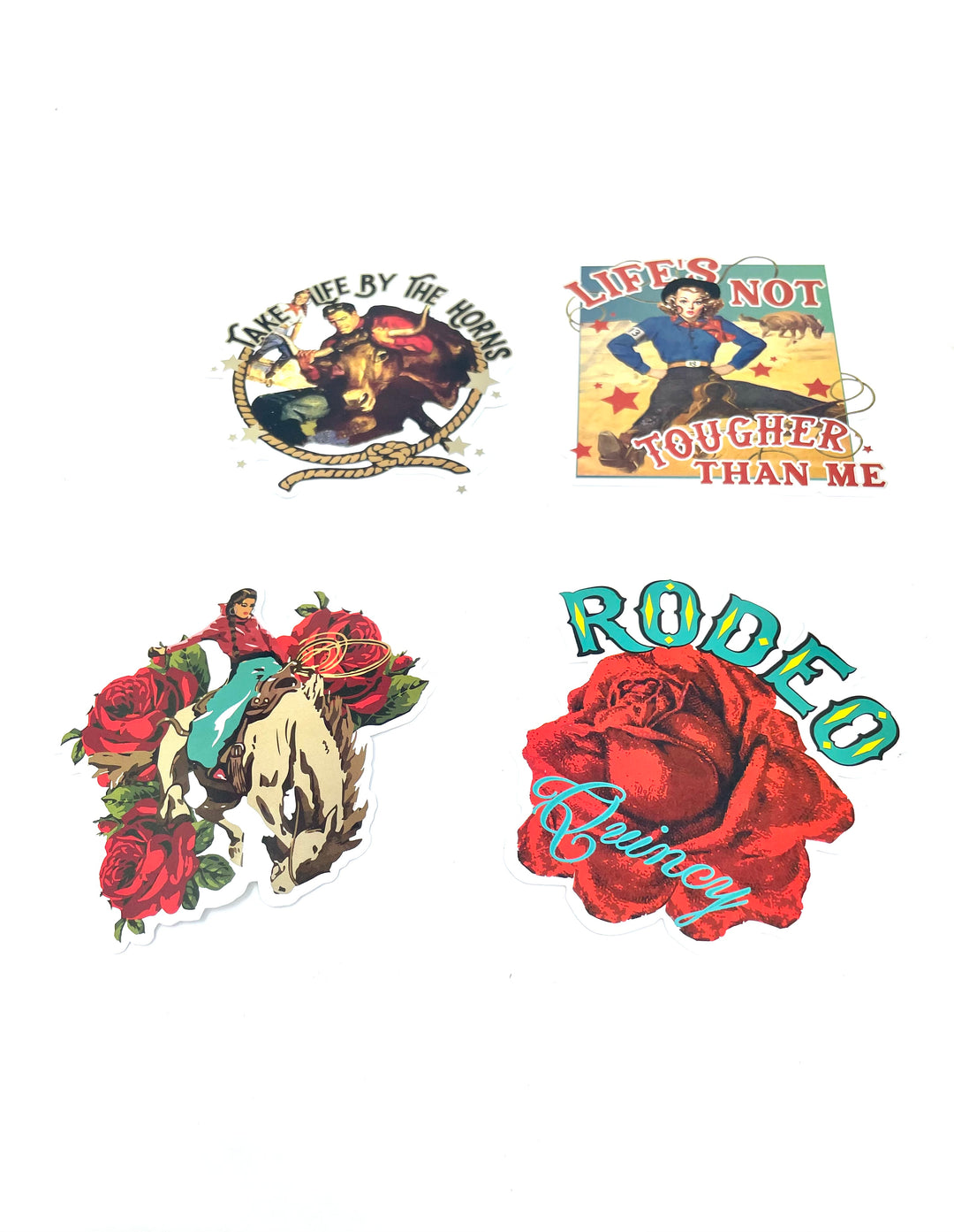 Mystery Sticker 4-Pack – Rodeo Quincy