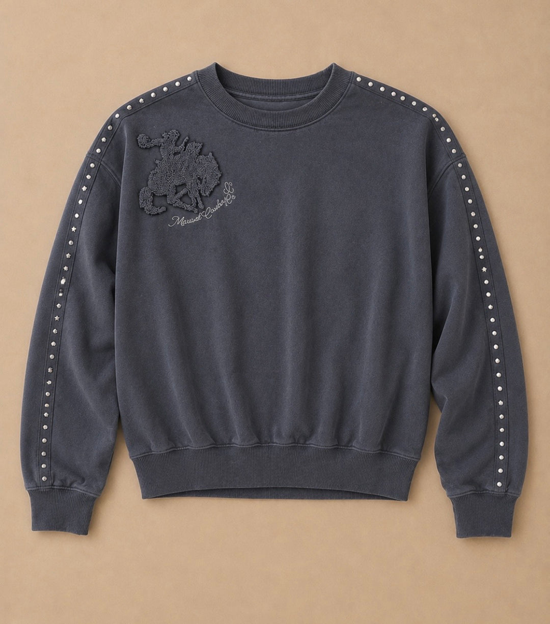Studded Marvel Co. Crewneck