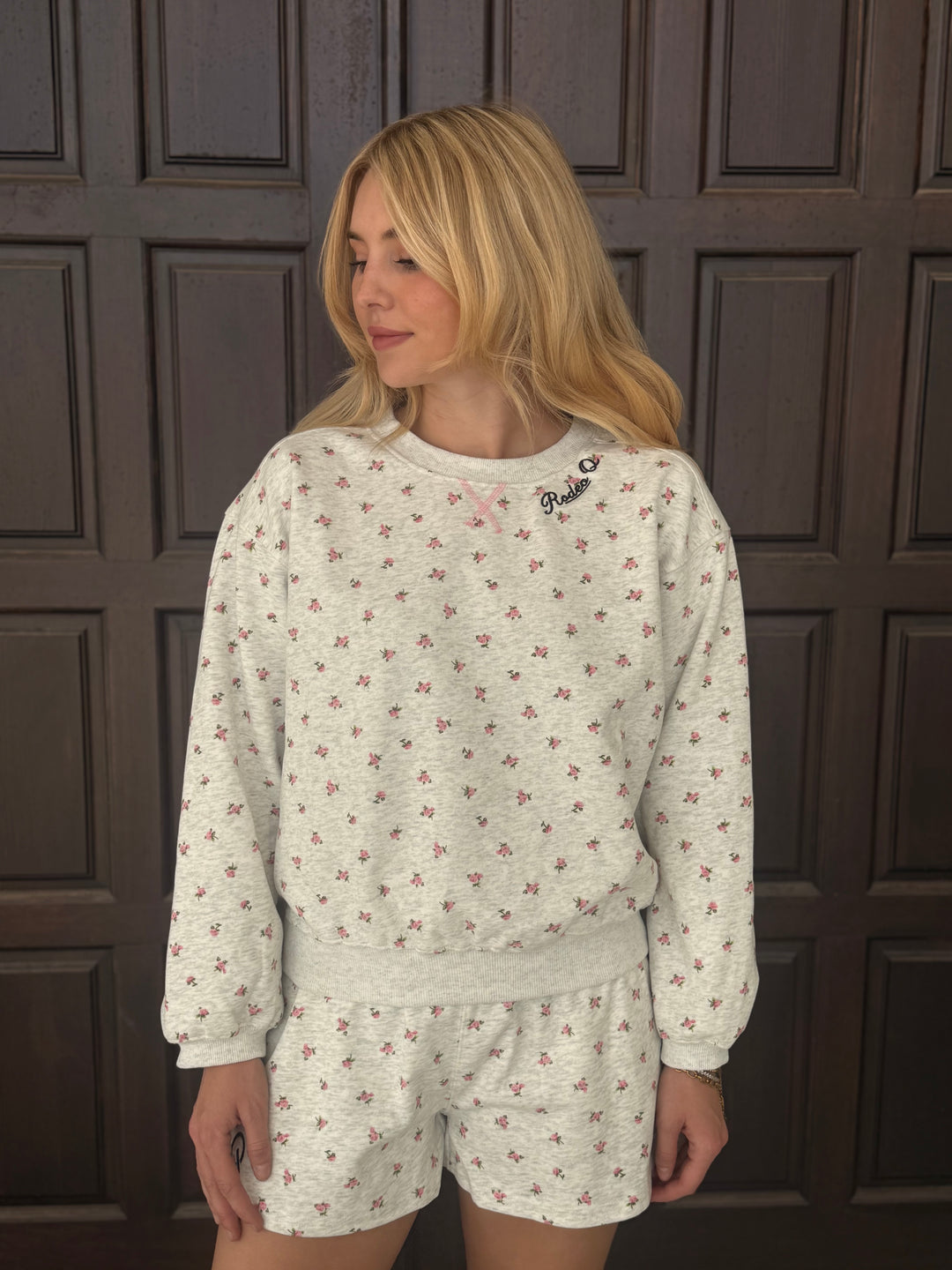 RQ Floral Embroidery Sweater