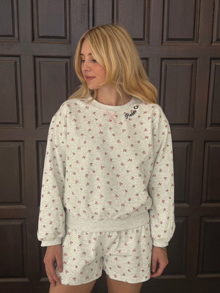 RQ Floral Embroidery Sweater