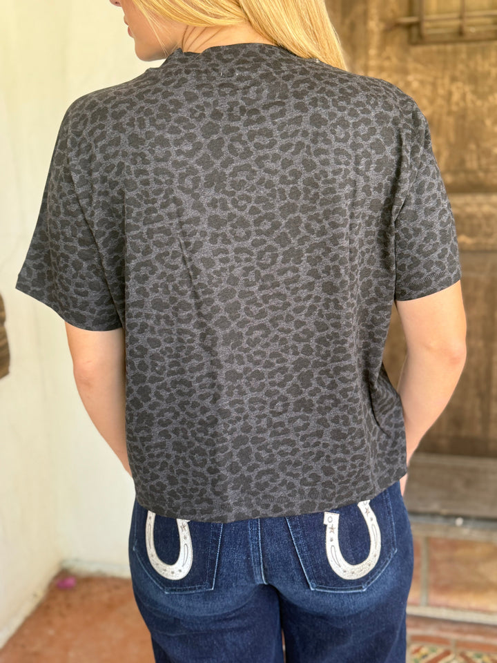 Cowgirls in Heaven Leopard Tee