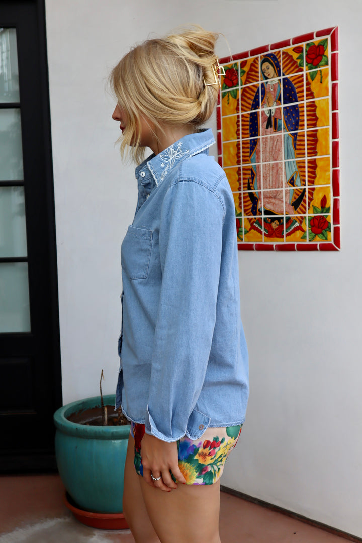 Charmer Button Up