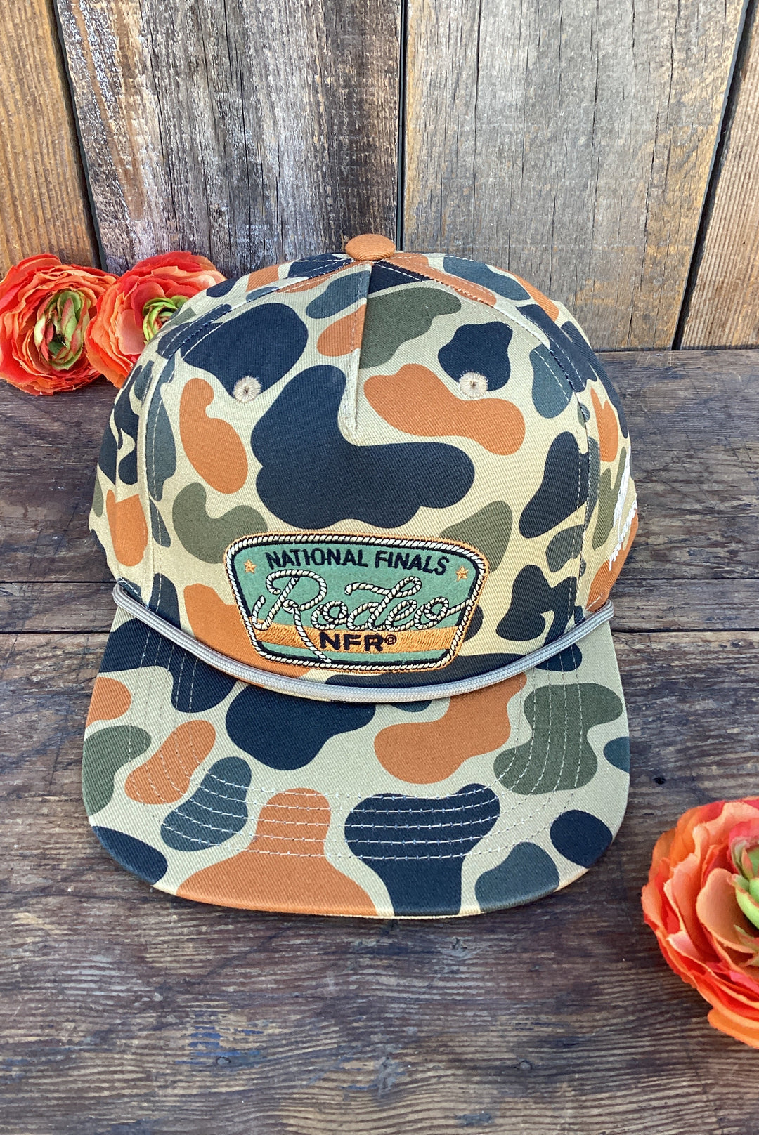 Camo Rope Patch Cap