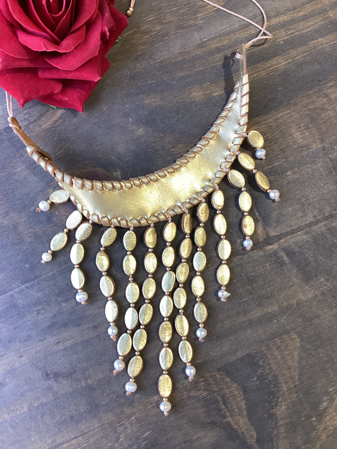 Leather Lydia Necklace