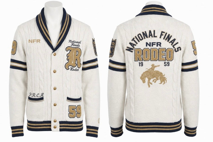 Cream Varsity NFR Sweater 🔜