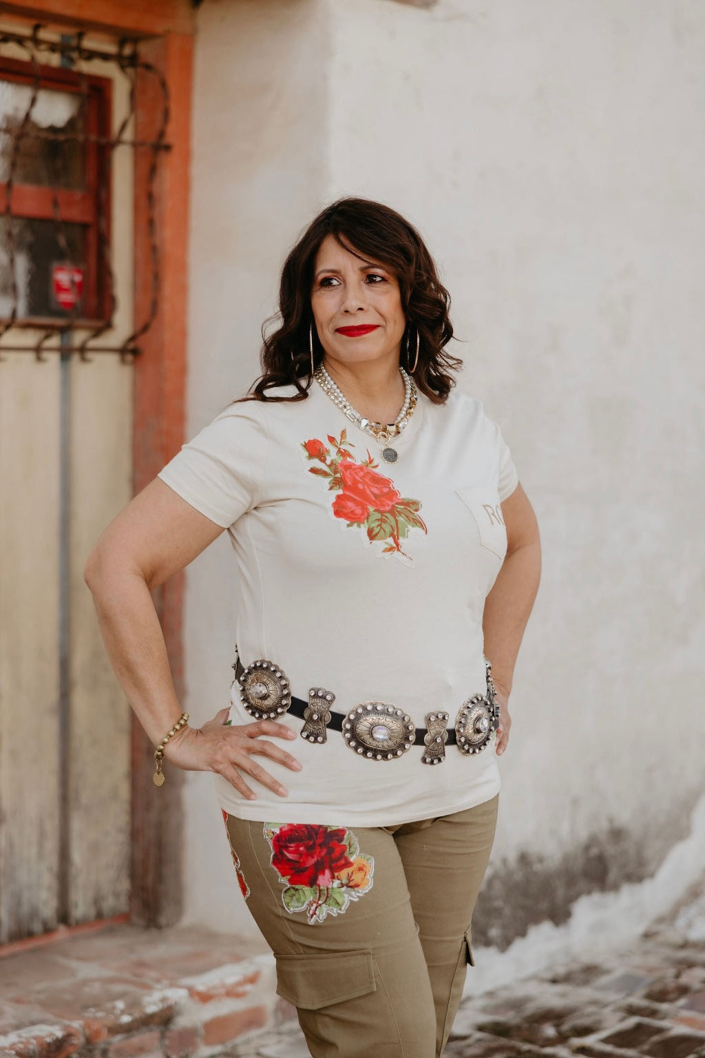 Clear as Crystal Concho Belt