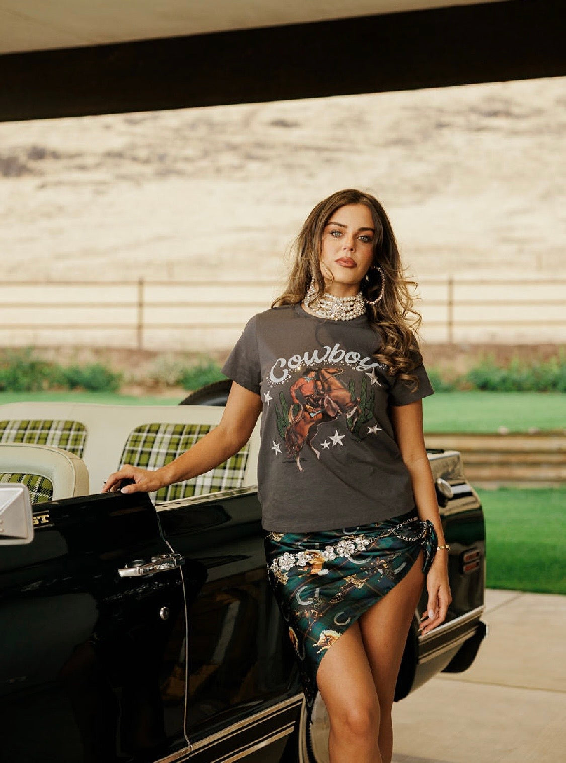 Rhinestone Cowboy Tee
