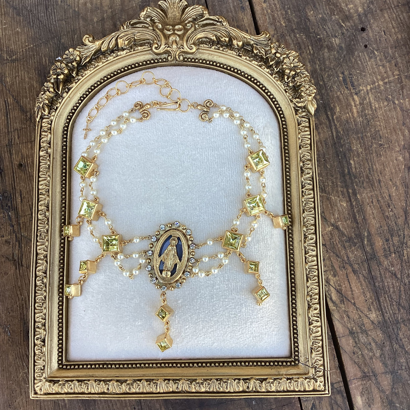 Milagrosa Gold Collar Necklace