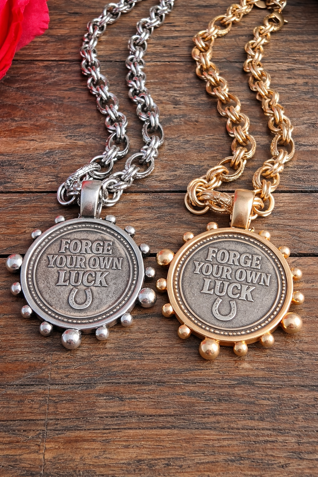 Forge Your Own Luck Necklace