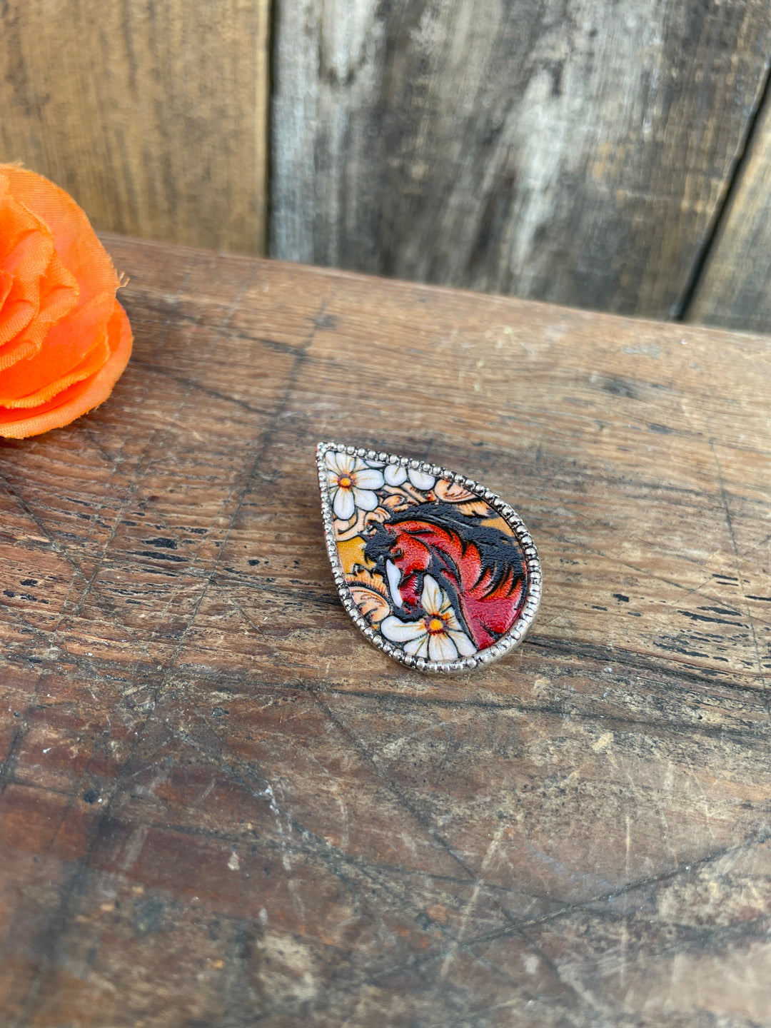 Paisley Pony Pin