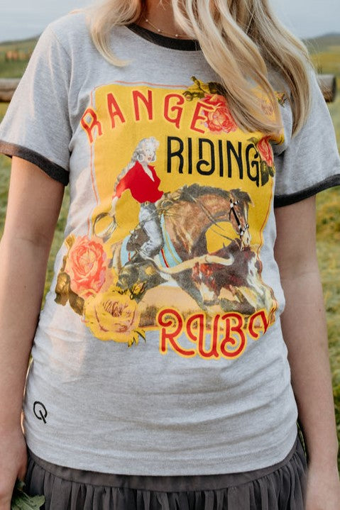 Range Riding Ruby Ringer Tee