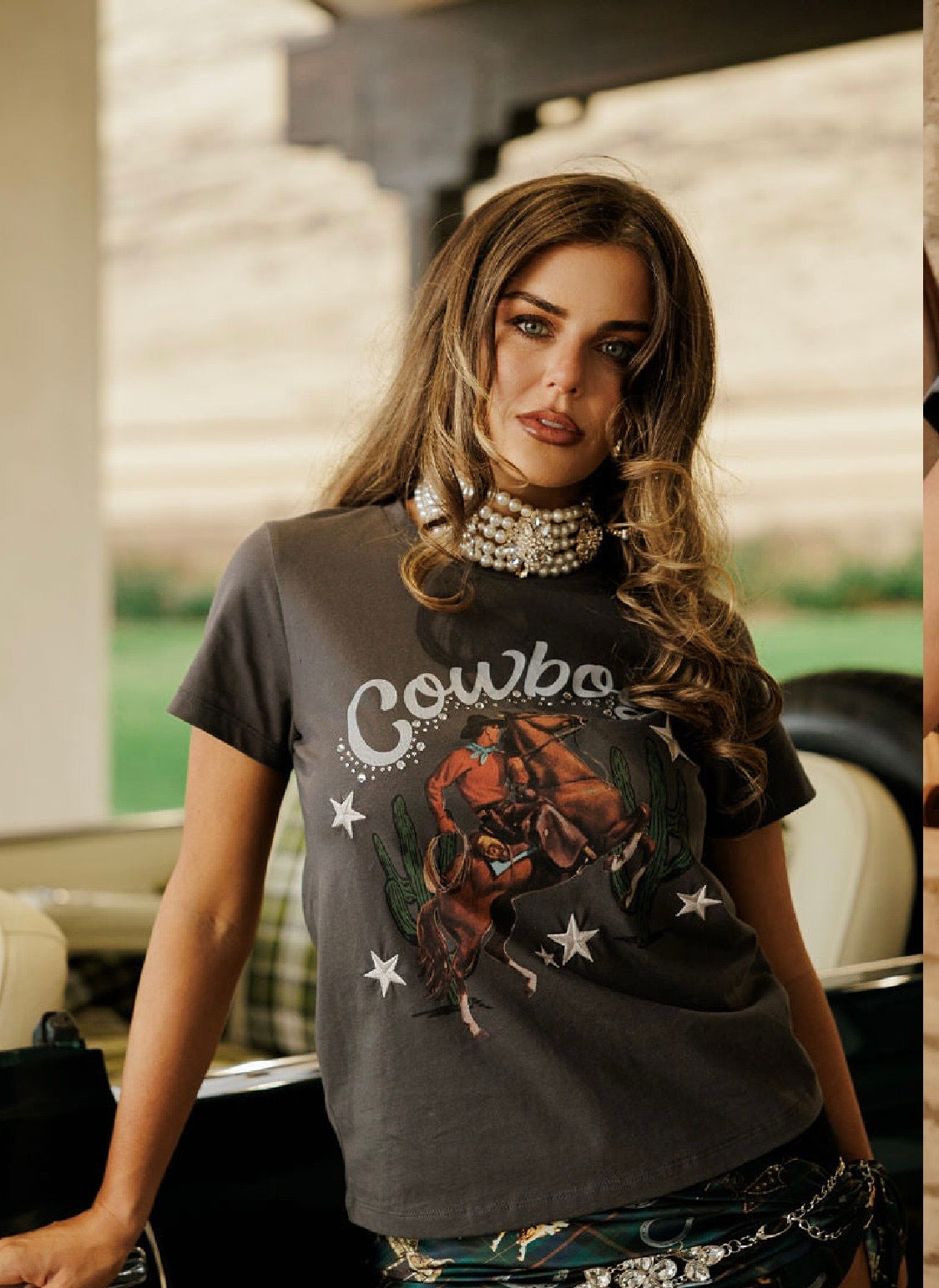 Rhinestone Cowboy Tee