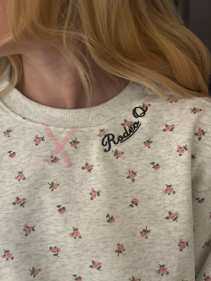 RQ Floral Embroidery Sweater