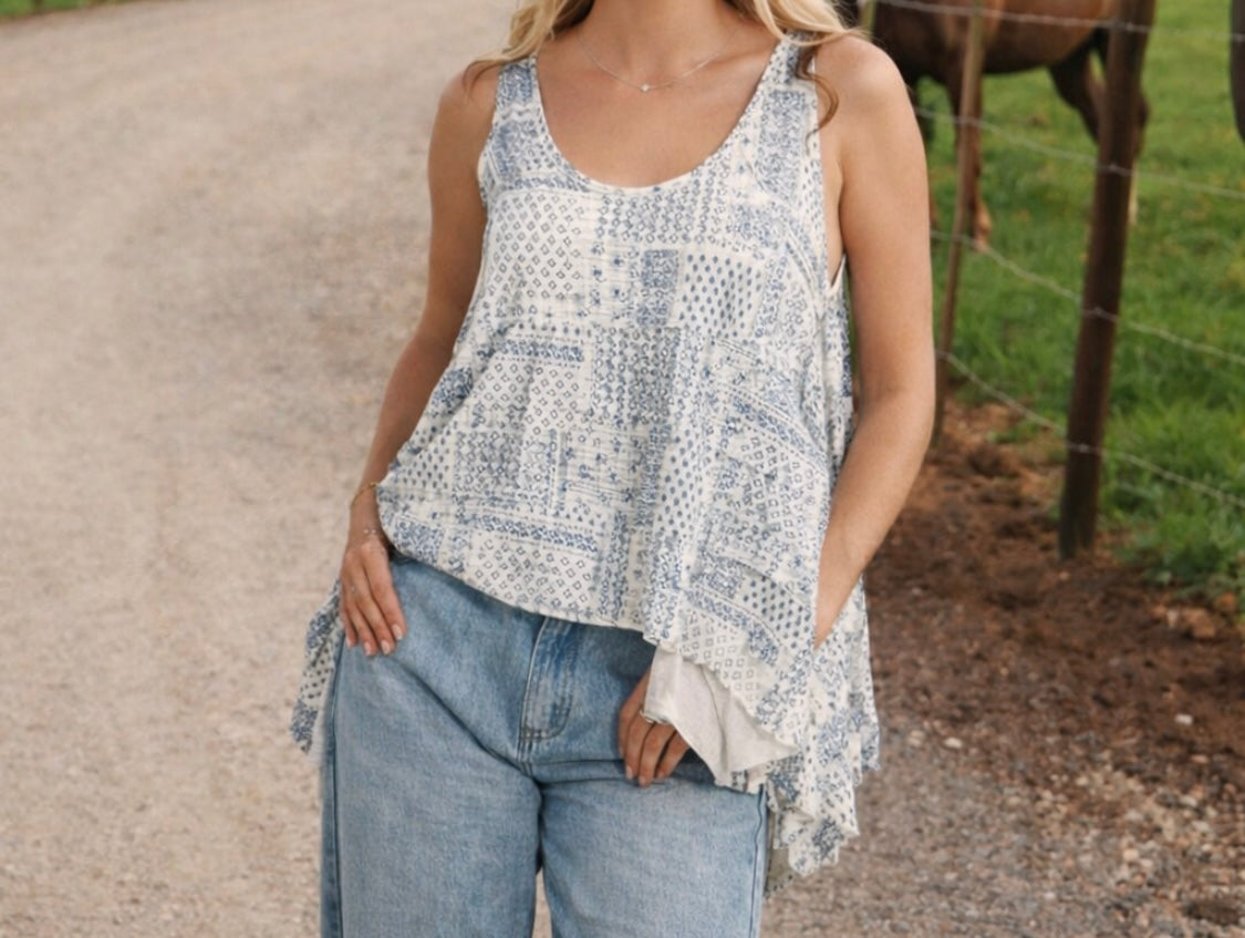 Bandana Babe Top