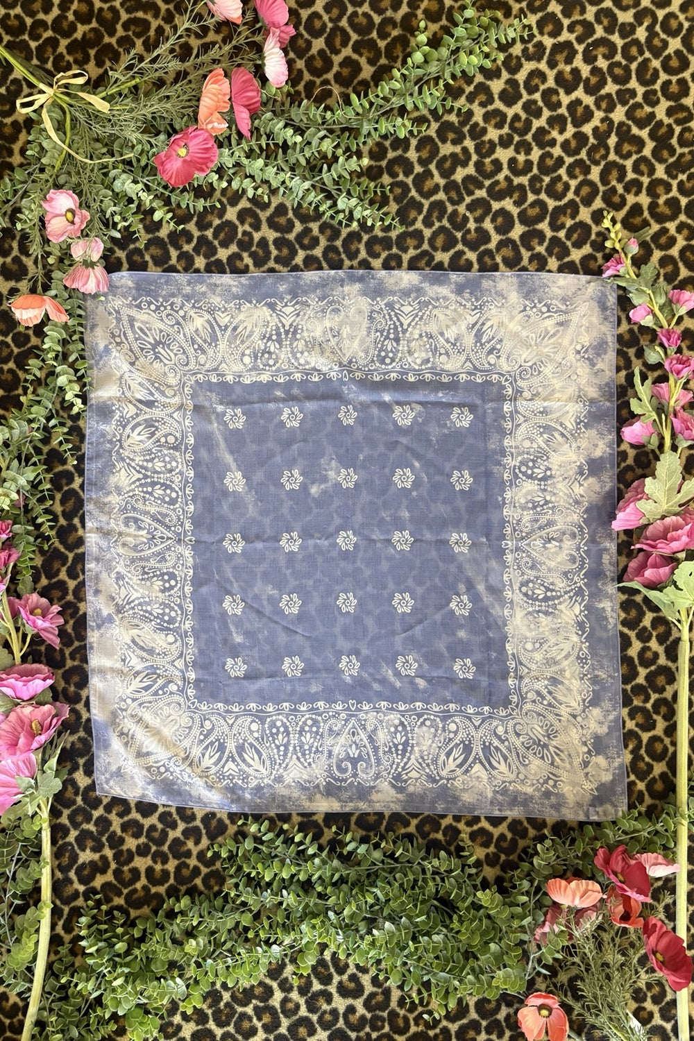Sweet Blue Rodeo Bandana