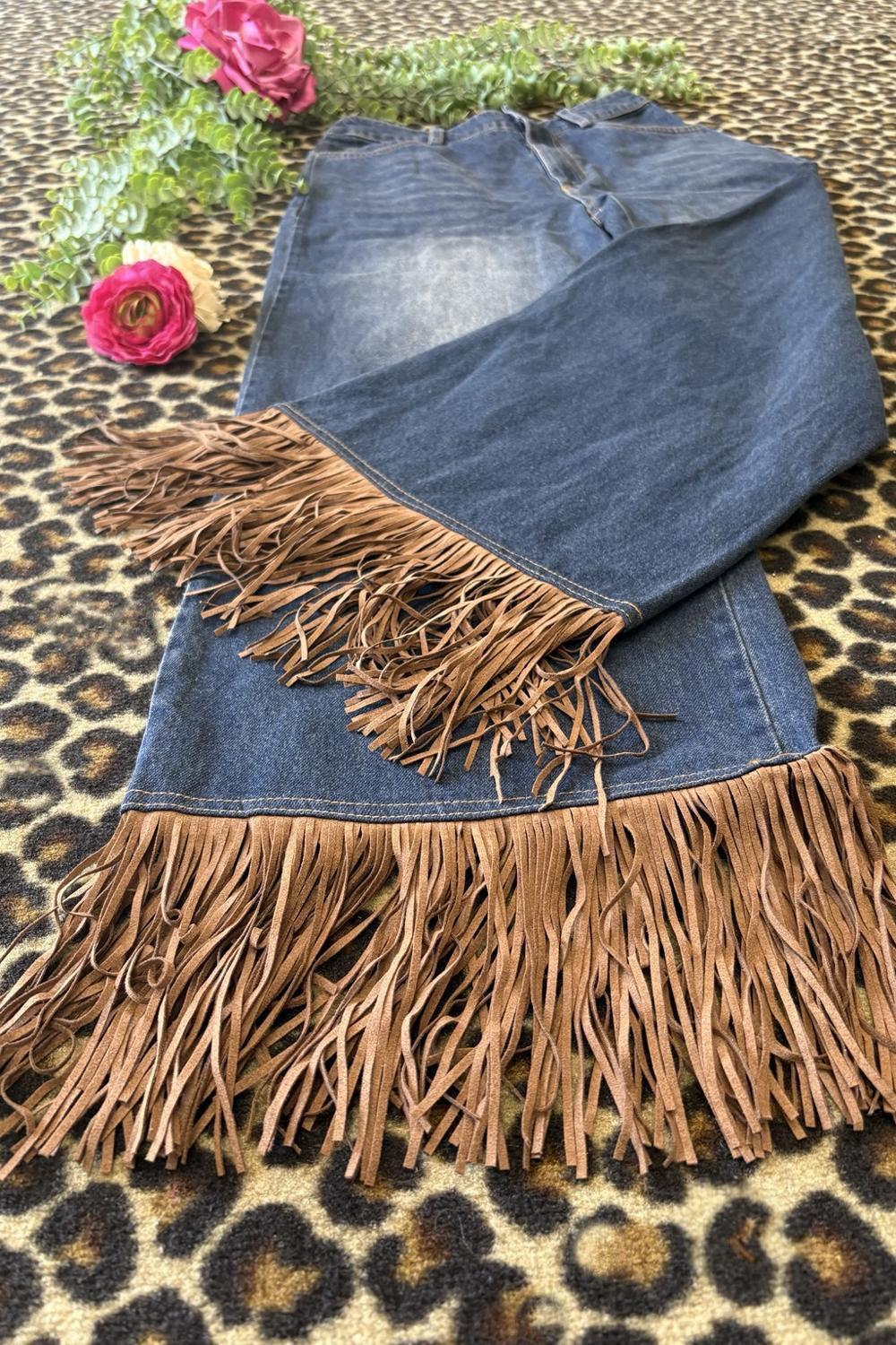 Hotter Than Hot Fringe Jean