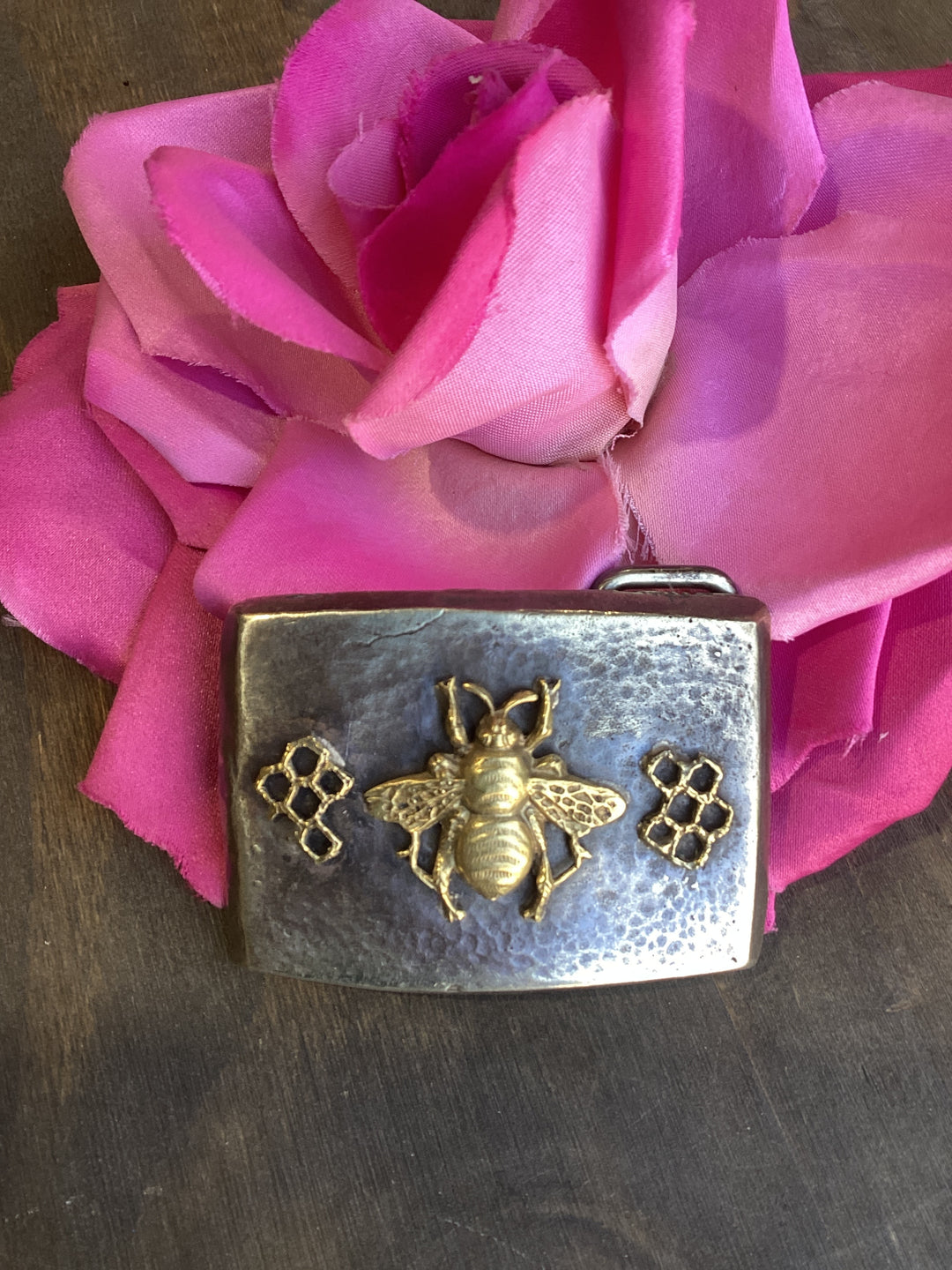 Honey Bee Ready Belt Buckle