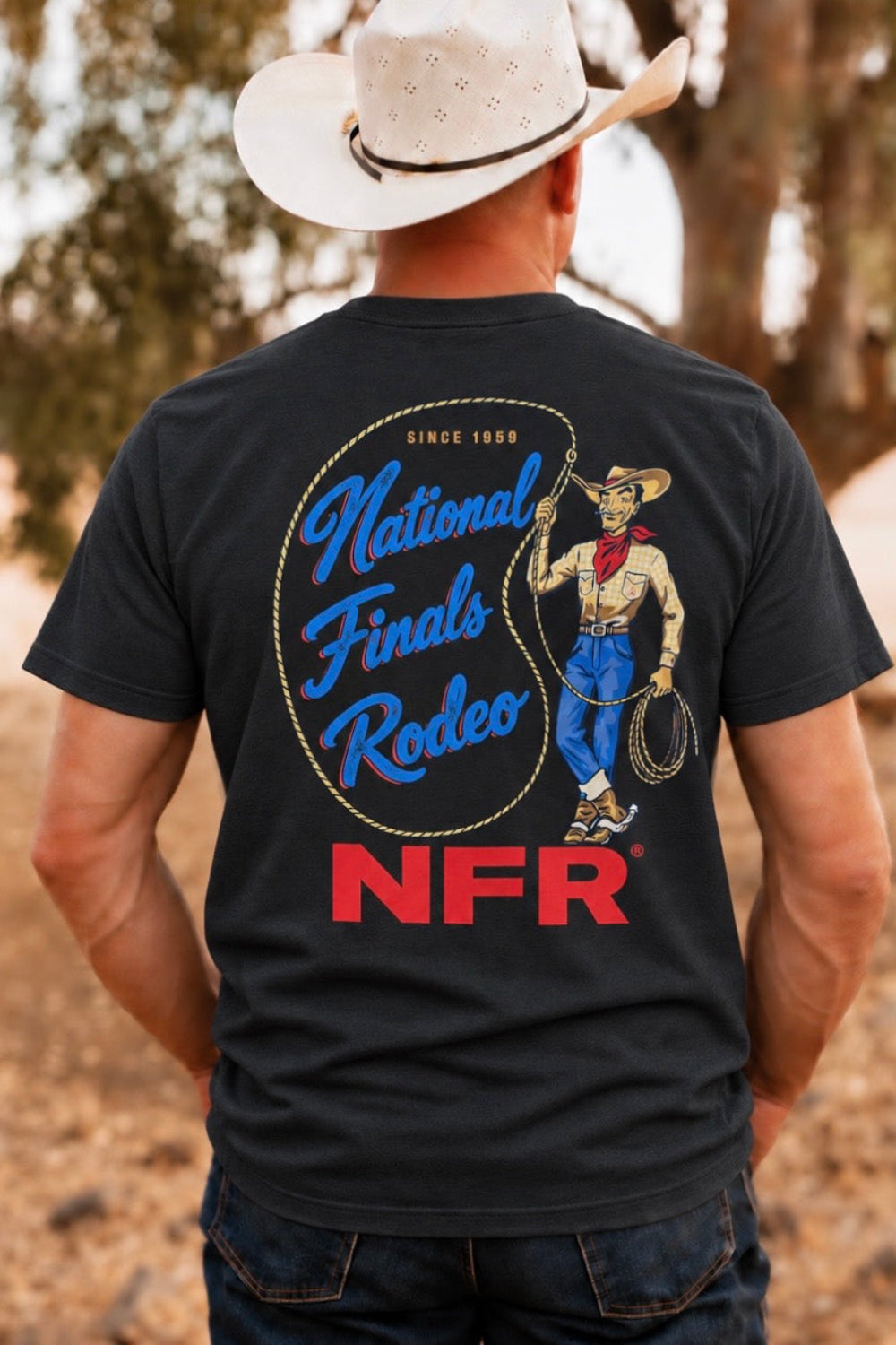 Pre-Order: Vegas Vick Black NFR Tee