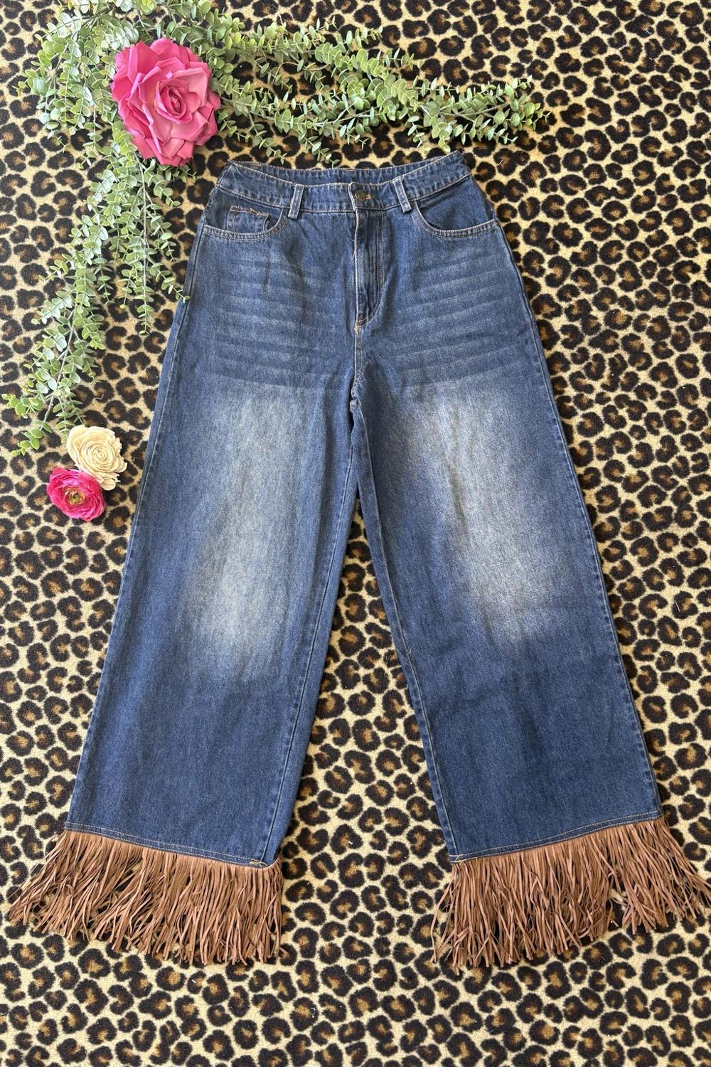 Hotter Than Hot Fringe Jean