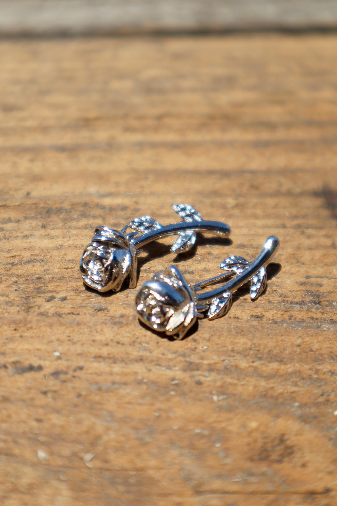 Dipped Roses Earrings