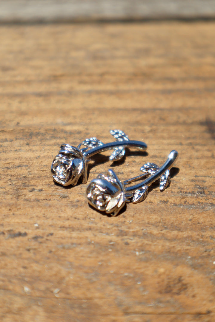 Dipped Roses Earrings