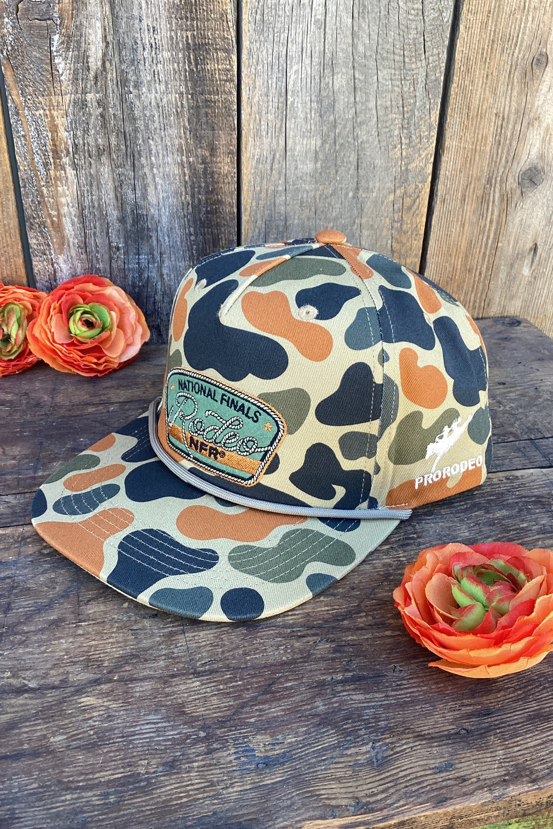 Camo Rope Patch Cap