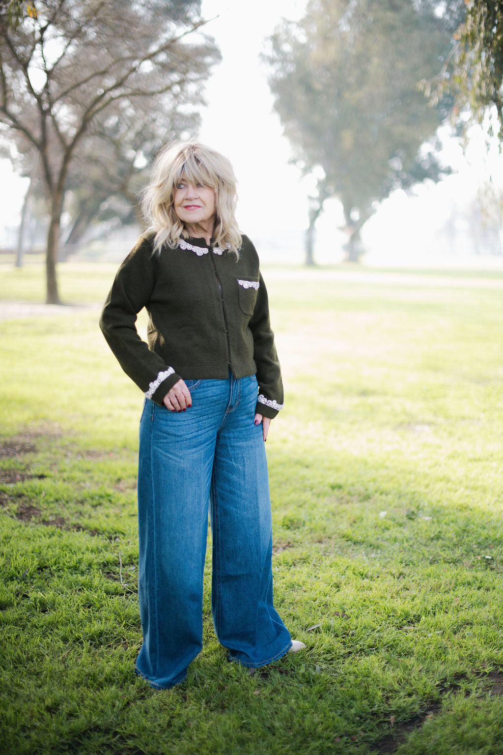 Jennifer's Jeweled Cardigan