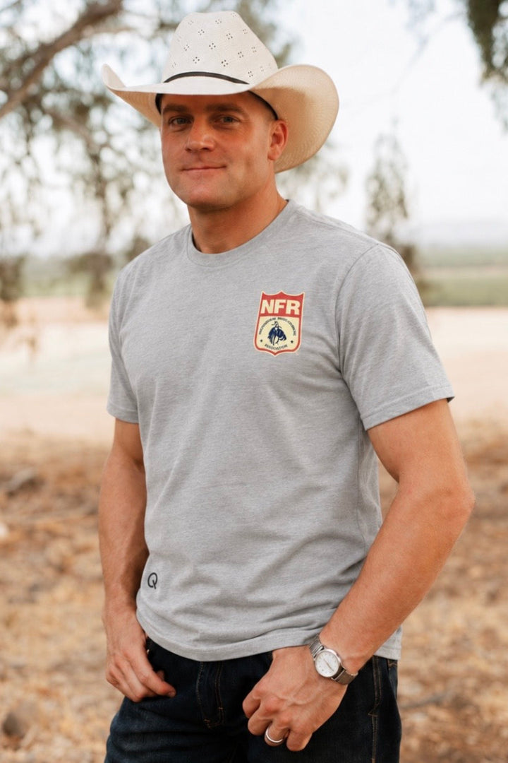 Pre-Order: Vegas Vick Silver NFR Tee