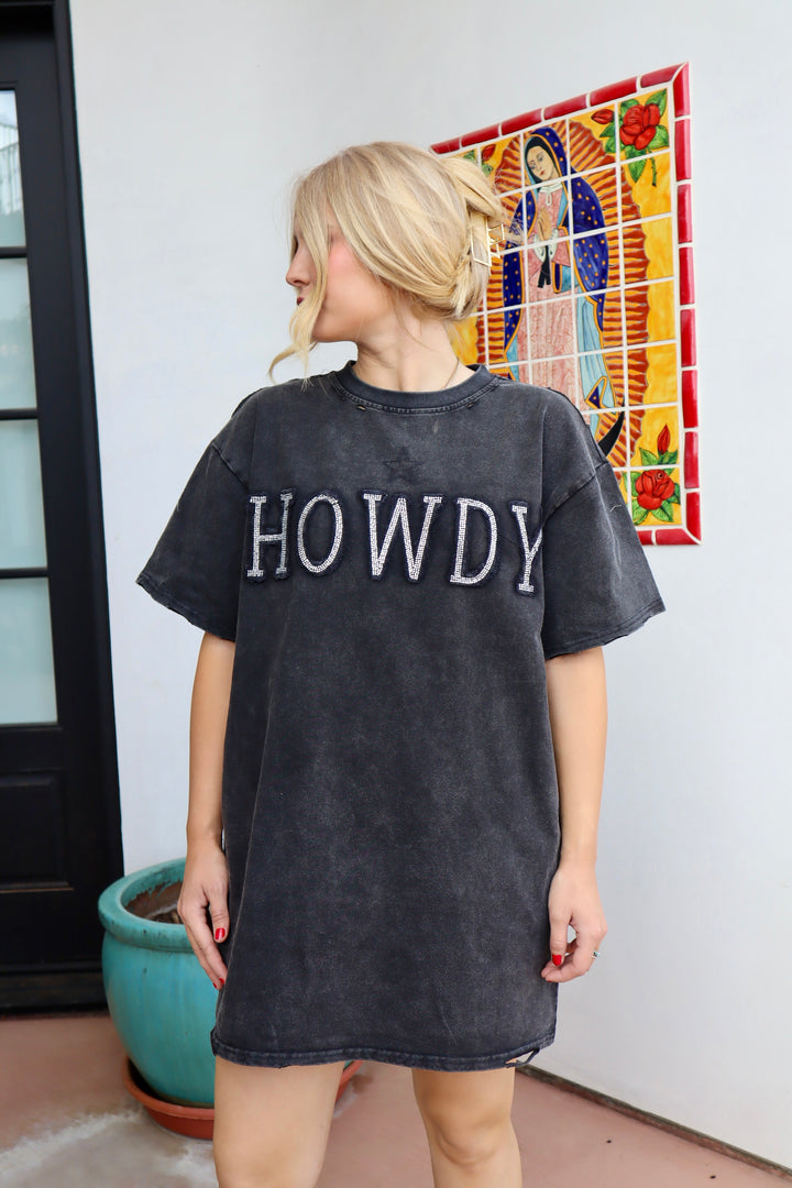Shimmering Howdy Tee